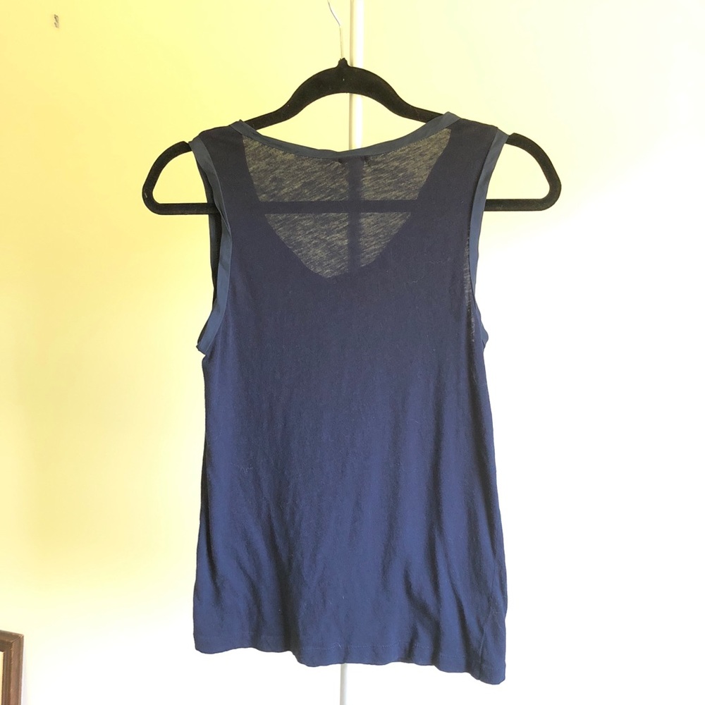 J. CREW Bow & Ruffle Sleeveless Blouse - Picture 4 of 5